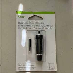 Cricut Deep Point Blade with Black Housing